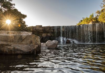 Cachoeira dos Espanhóis ao Amanhecer